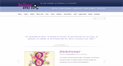 Desktop Screenshot of bellezaerestu.com